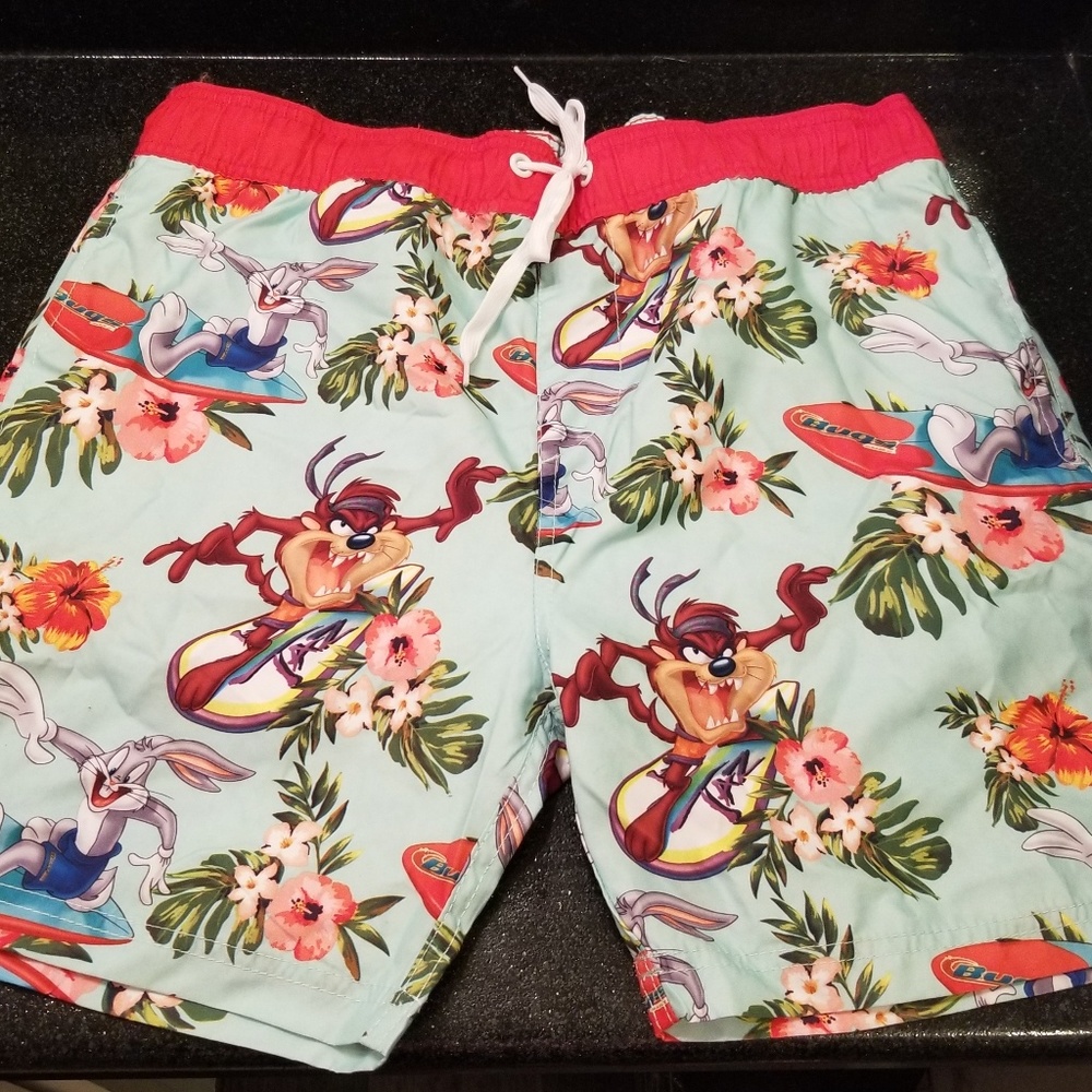 Looney Toons Swim Trunks size 34